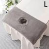 35*35Cm 40*80Cm Thickened Coral Velvet Beauty Spa Massage Face Towel With Hole Bed Bandana Massage Table Planking Cosmetic Towel