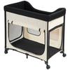 Elevated Lounge Pet Bed Foldable Bunk Dog Bed with Wheels & Side Bags L