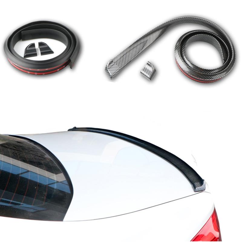 5D Carbon Fibre Cars Спойлеры Стайлинг DIY Спойлер Крыло Спорт Задний Спойлер Стайлинг Автомобиля Ремонт Спойлер Универсальный