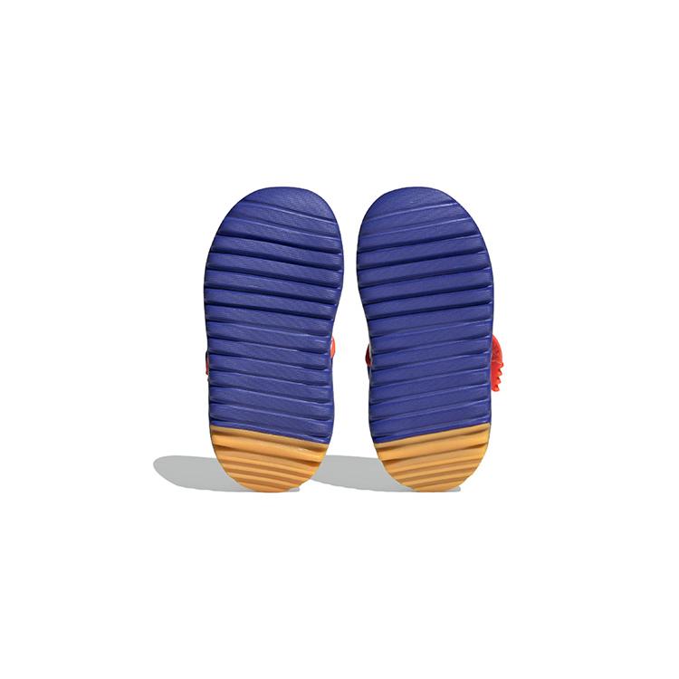 Adidas Suru365 Slip On Low top Casual Shoes Blue Orange Infant And Toddler HP7739