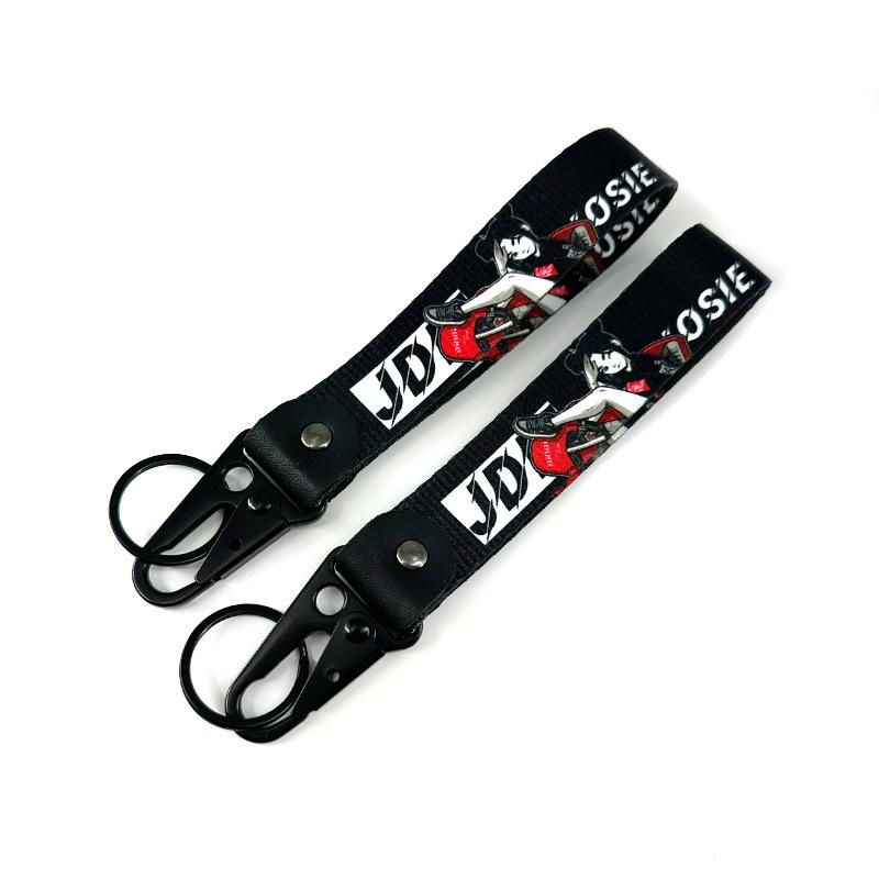 Модный брелок в виде головы орла с аниме-брелком для мотоцикла, подвеской на сумку, брелоком для ключей, шнурком для автомобильной культуры, цифровым украшением