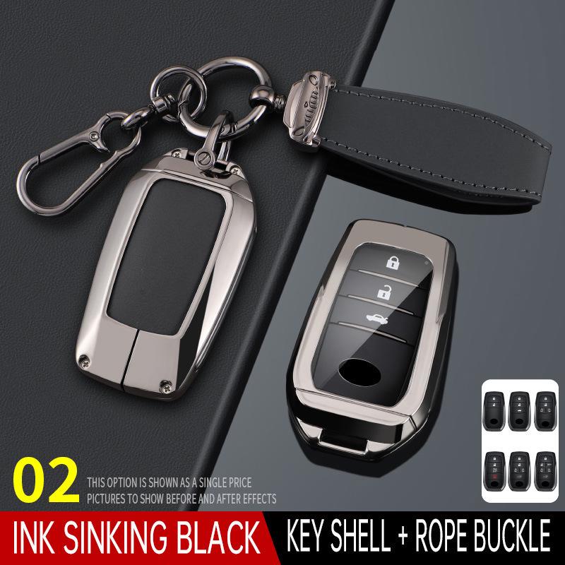 Toyota Key Cover for Camry, Corolla, Levin, Avalon, RAV4, Wildlander, Cupra, and Prado