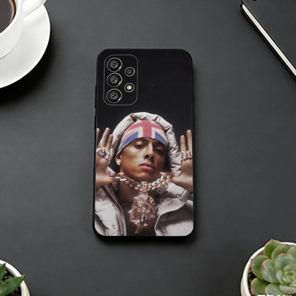 Чехол для телефона рэпера C-Central Cee для Samsung S25, S24, S21, S22, S23, S30, Ultra, S20, Plus, Fe, Lite, Note, 10, Черный чехол