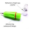 1Pcs 11.5cm LED Fish Lure Light  for Deep Water Freshwater and Saltwater Fishing