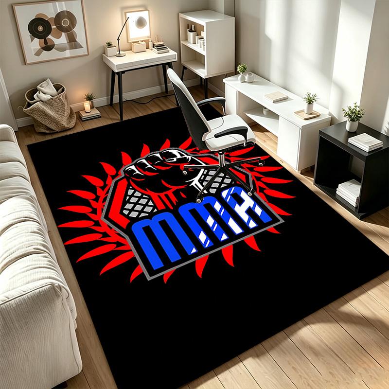 MMA A rug suitable for office chair areas living rooms and computer desks perfect for home offices and an ideal holiday gift