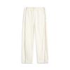 Li Ning Sports Lifestyle Series Casual Comfortable Versatile Straight Leg Sports Pants Women Bottoms Off-White AYKV478-2