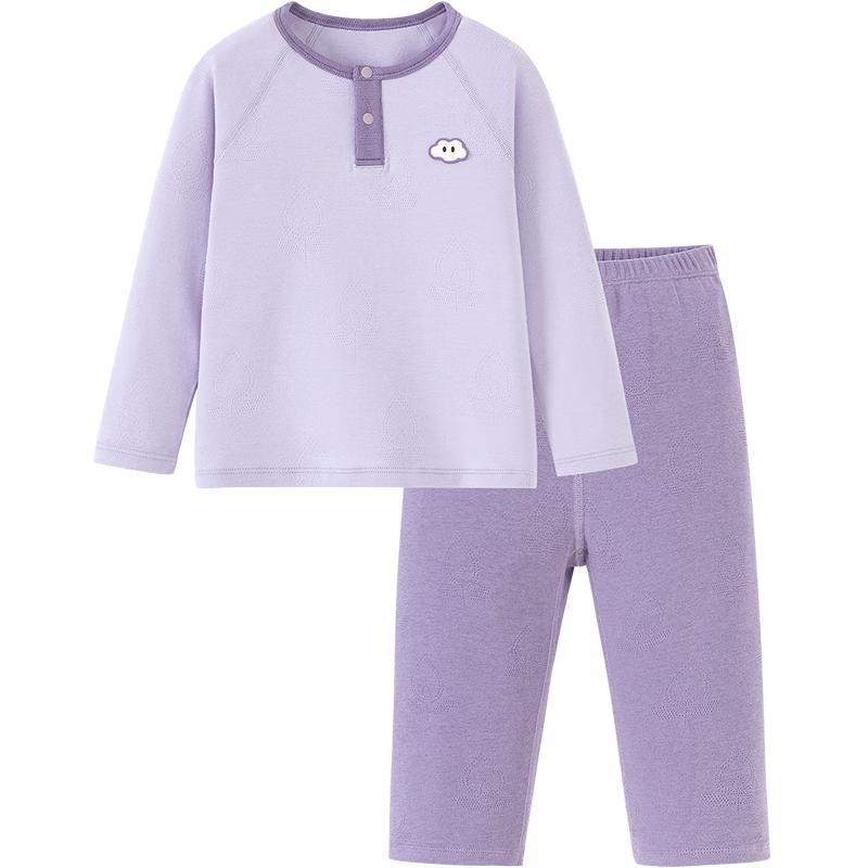 Детский дышащий комплект пижамы Minibala из модала