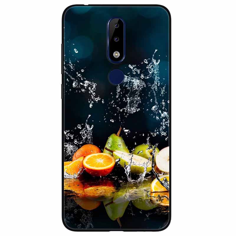Для Nokia 5.1 Plus Чехол Мягкий Силикон Мультфильм Модный ТПУ Чехлы для Телефона для Nokia X5 Обложка 5.1Плюс Милый для NokiaX5 Защитный