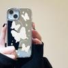 Чехол для телефона с зеркалом для макияжа и бабочкой для iPhone 11, чехол для iPhone 13 Pro 14 12 11 Pro Max X XR XS Max, модная мягкая задняя крышка Fundas