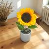 Искусственный подсолнух Настольное и Гостиное Украшение Орнамент