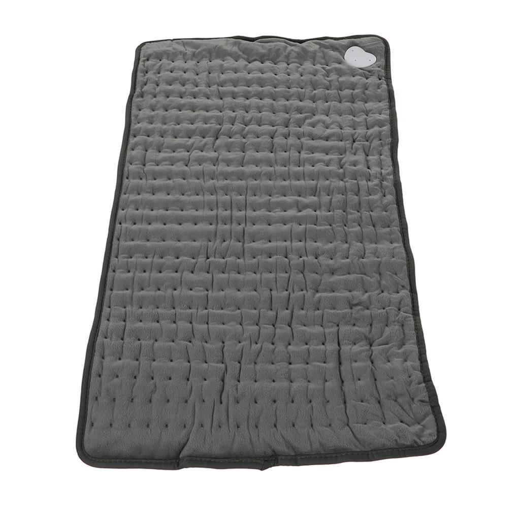 Electric Heating Pad Relieving Back Pain Wet Compress Keeping Warm Dark Grey Washable Heating Pad