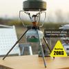 Outdoor Camping Gastank and Stoves Bracket Portable Detachable Furnace Rack Height Adjustable