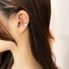 Snake-shaped Ear Clip Without Ear Piercings for Women Cold Style Design Sweet Cool Girl Spiral Trend