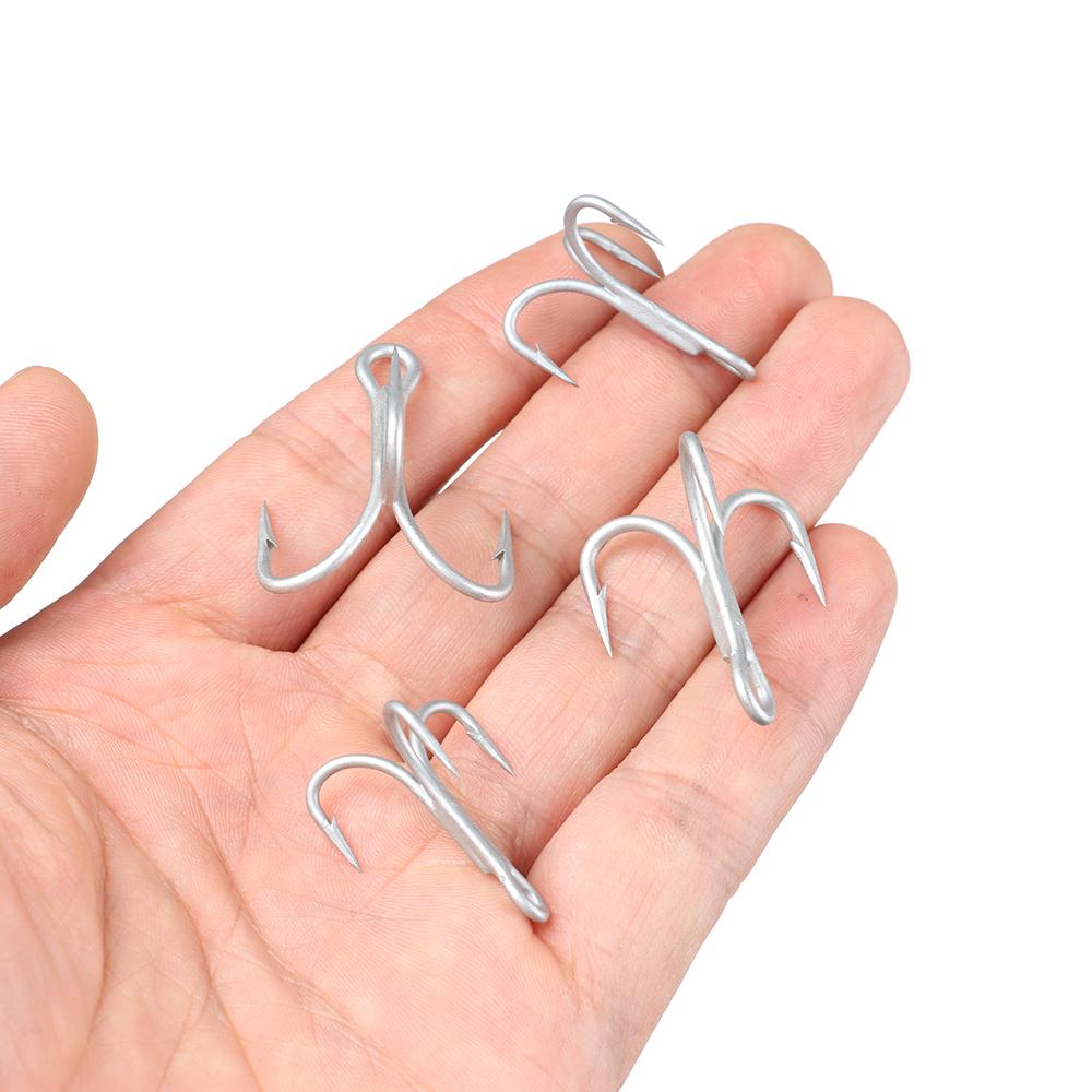 4# 6# 8# 1/0 2/0 3/0 4/0 5/0 Загиб Тройные рыболовные крючки для ловли окуня Рыболовные аксессуары VMC Рыболовный тройник Снасть