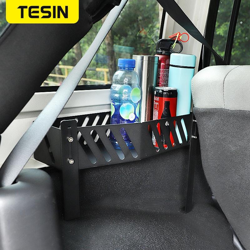 TESIN Укладка и уборка двери багажника автомобиля, боковой ящик для хранения инструментов, органайзер, кронштейн для Jeep Wrangler JK 2007-2017, 4 двери