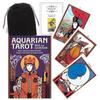 Kancharo Tarot Cards 78 Pieces Tarot Fortune Telling Tarot Deck Guidebook Japanese Tarot Card Basic Instruction Manual Pouch Included [Aquarian &