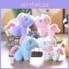 Cute Unicorn Pony Keychain Plush Doll Backpack Pendant Pp Cotton Stuffed
