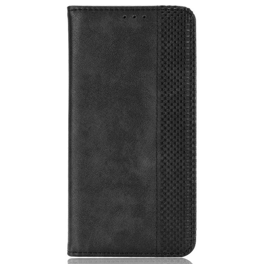 For TCL 50 LE Wallet Phone Case Anti-Scratch Retro Stand Leather Flip Cover