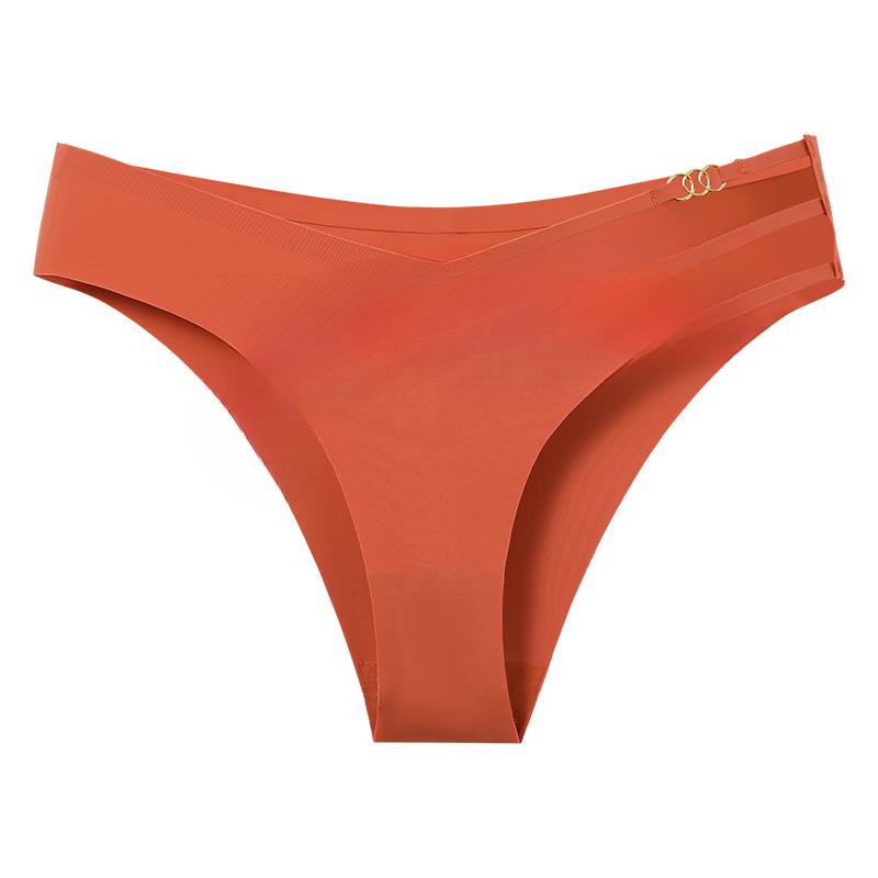 Sports Yoga Women's Sexy Breathable Underwear Women's Low Waist Seamless Underwear Plus Size Triangle Underwear