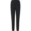 Fleece Straight Leg Comfortable Fitness Knit Pants Women Bottoms Black A11W511615F-BK