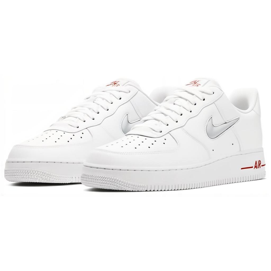 Nike Air Force 1 Low Jewel Белый Серый Красный CT3438-100