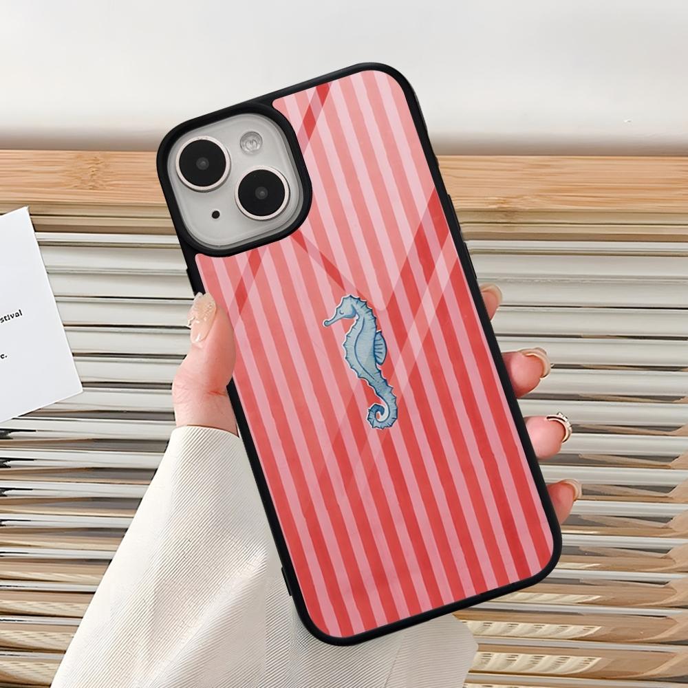 Морская жизнь, Крабы, Лобстеры Чехол для телефона Для Iphone 16 Pro 15 Pro Max 14 12 11 13 Mini 8 7 Plus X Xs XR PC+TPU Дизайнерская обложка