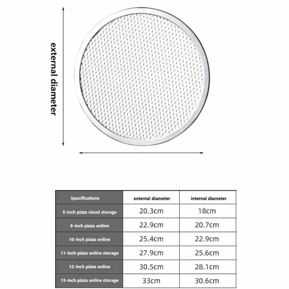 Baking Tools Thickened Pizza Pan Non-stick Bread Baking Tray Gifts Round Baking Pan