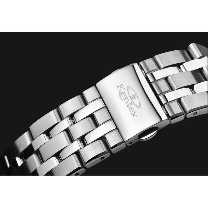 [Kentex] Watch Automatic Mechanical 10 ATM Water Resistant Multifunction E546M-08 Silver