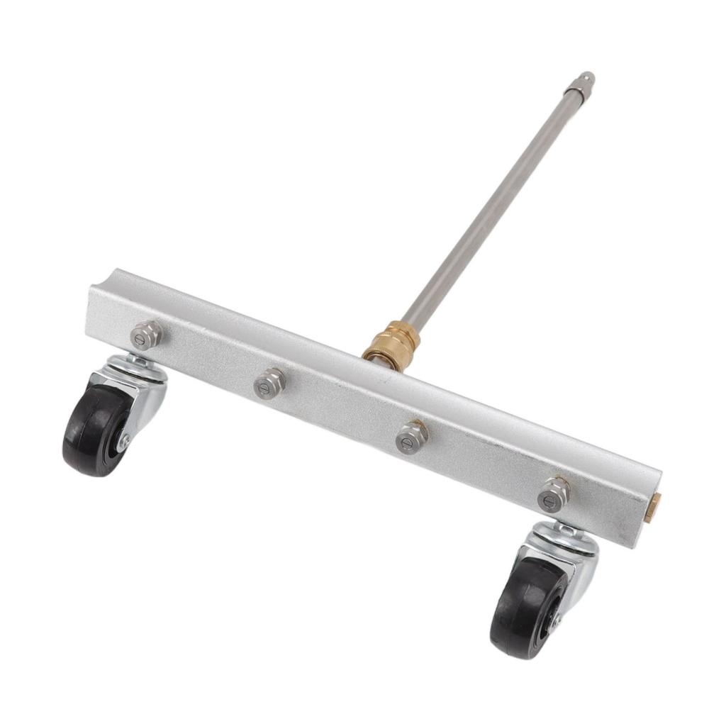 Undercarriage Cleaner Professional Under Car Water Broom with 4 Nozzles for Car Patio Courtyard