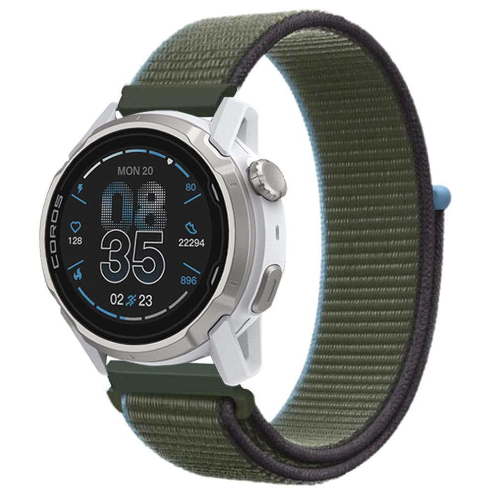 20mm 22mm Nylon Loop Strap for COROS APEX 4 42mm/PACE Pro/CMF Watch 3 Pro Smartwatch Breathable Band for Suunto Vertical/Race 2
