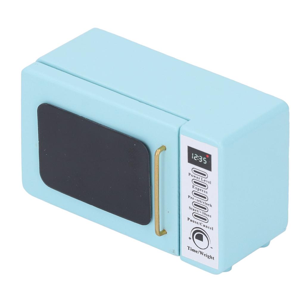 Doll House Miniature Microwave Miniature Microwave Oven Doll House Kitchen Scene Decoration for