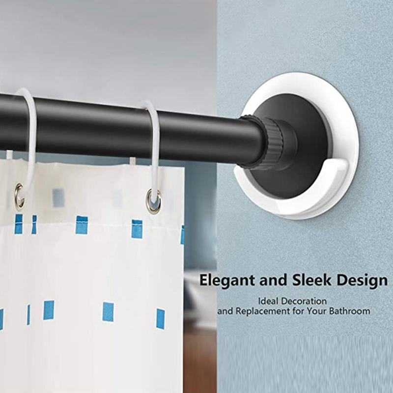 Прочные держатели для карнизов для штор, крючки, самоклеящиеся регулируемые настенные шторы, фиксированный зажим, вешалка, крючок, аксессуары для ванной комнаты