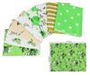 Soimoi Комплект из 8 шт., четверть толстых тканей - цветочный принт 18"x 22" DIY Patchwork - 100% хлопок, предварительно раскроенная ткань для квилтинга (Свет