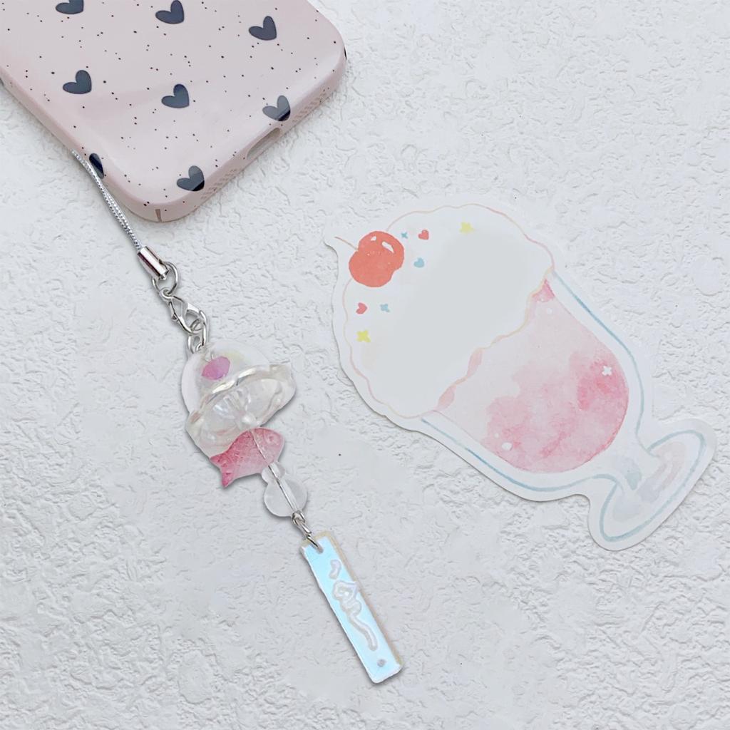 Ручная работа Медуза телефонный ремешок Шарм Элегантный дизайн Прочный смоляной бусина телефон модный аксессуар портативный для повседневного использования