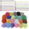 100Pcs/lot 10/12cm Iron Spray Paint Chain Colorful Ball Bead Connection Chain for Keychain Pendant Tag Chain Toy Hanging Chain