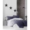 Bedding Set - 1 Duvet Cover 220 X 240 Cm + 2 Pillowcases 60 X 60 Cm - 100% Reinforced Cotton - Blue