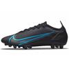 Mercurial Vapor 14 Elite AG Black Photo Blue Unisex Sneakers Iron-Grey CZ8717-004