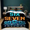 Cool Street Style 67 Seven Graffiti Home Bedding Set Duvet Cover Pillowcase for Youth 2/3pcs Bedroom Decor Large Size Gift