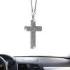 Автомобильный кулон Блестящий Подвеска на зеркало заднего вида автомобиля Христианские Религиозные Автоаксессуары Для интерьера Женщин Мужчин Грузовика Гостиной