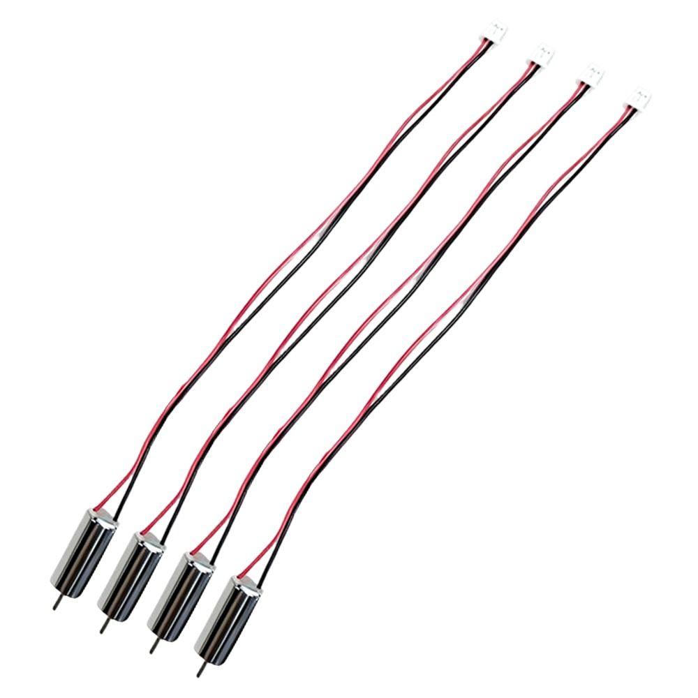 4pcs Mini High Speed Coreless Motor Model 1.25 terminal Cable DIY Vibration Electric Motors