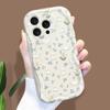 For iPhone 16 15 14 Samsung S25 S24 S23 A06 A13 A14 A15 A16 A55 Redmi 14C 13C Note 14 13 12 Fresh Flowers and Bear Pattern Soft Silicone Phone Case
