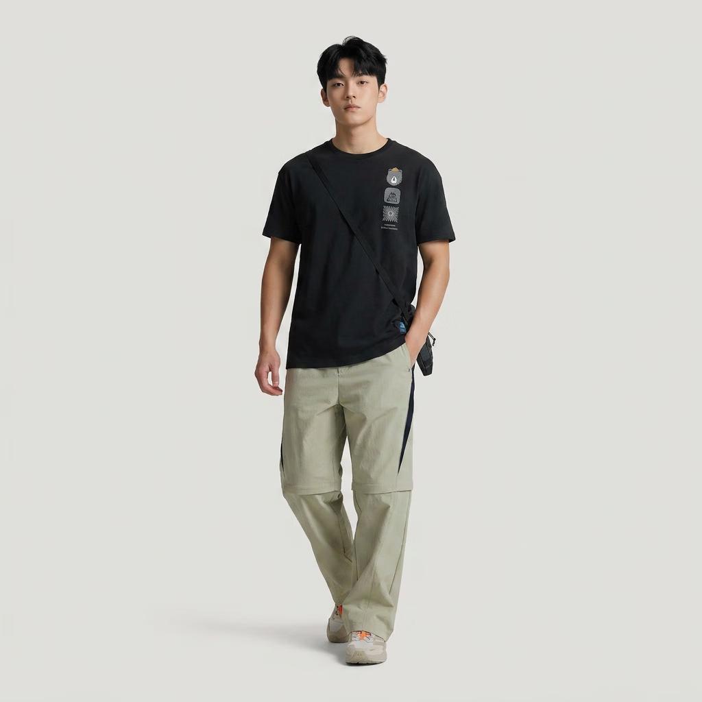 adidas Мужская футболка с коротким рукавом серии Outdoor MT GFX TEE
