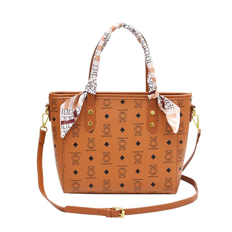 Printed Princess Diana Bag 2025 New Tote Bag Versatile Cute Shoulder Bag Women's Bag Light Luxury Messenger Handbag