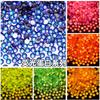 Fluorescent Protein Rhinestone, Nail Art Flat Bottom Diamond, Nail Art Diy Jewelry Decorative Diamond Glass Multi-Faceted Rhinestone