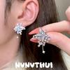 Nvnvacc Кольцо с сердечком и камнем-фритилляри, Ювелирное изделие Haute Couture, Набор серег с жемчугом в форме сердца