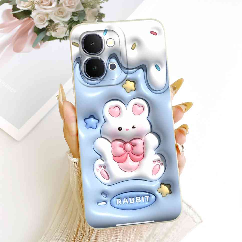 Чехол для vivo Y31d 4G V2543 Модный Мультяшный Рисунок Силиконовый Полная Защита Задняя Крышка Для Vivo Y 31d Y31D 4G Бампер Оболочка