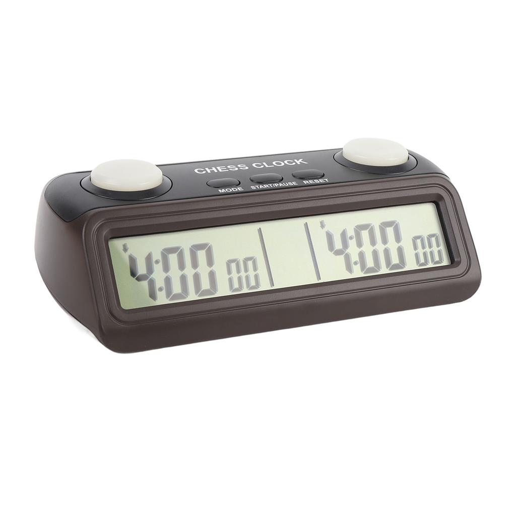Chess Clock Multifunctional Digital Chess Timer for Board Games Practices Tournaments
