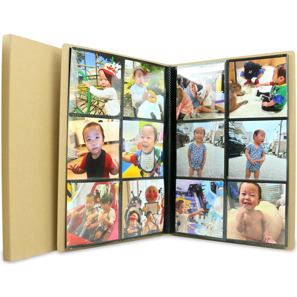 Large Black Mount for Craft Pocket Holds 168 12 Pockets Per Spread Capacity Photos, Album, Photos,