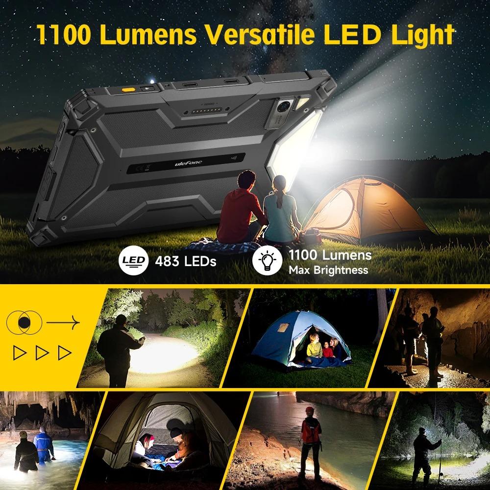 Ulefone Прочный планшет Armor Pad 4 Ultra 5G IP68/IP69K, светодиодная подсветка, батарея 11800 мАч, до 16 ГБ + 256 ГБ, 50 МП