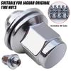 20PCS Iron Wheel Lug Nut Replacement for Jaguar XJ XK XF S X Type C2C35294 Silver Metal Accessories for Vehicles